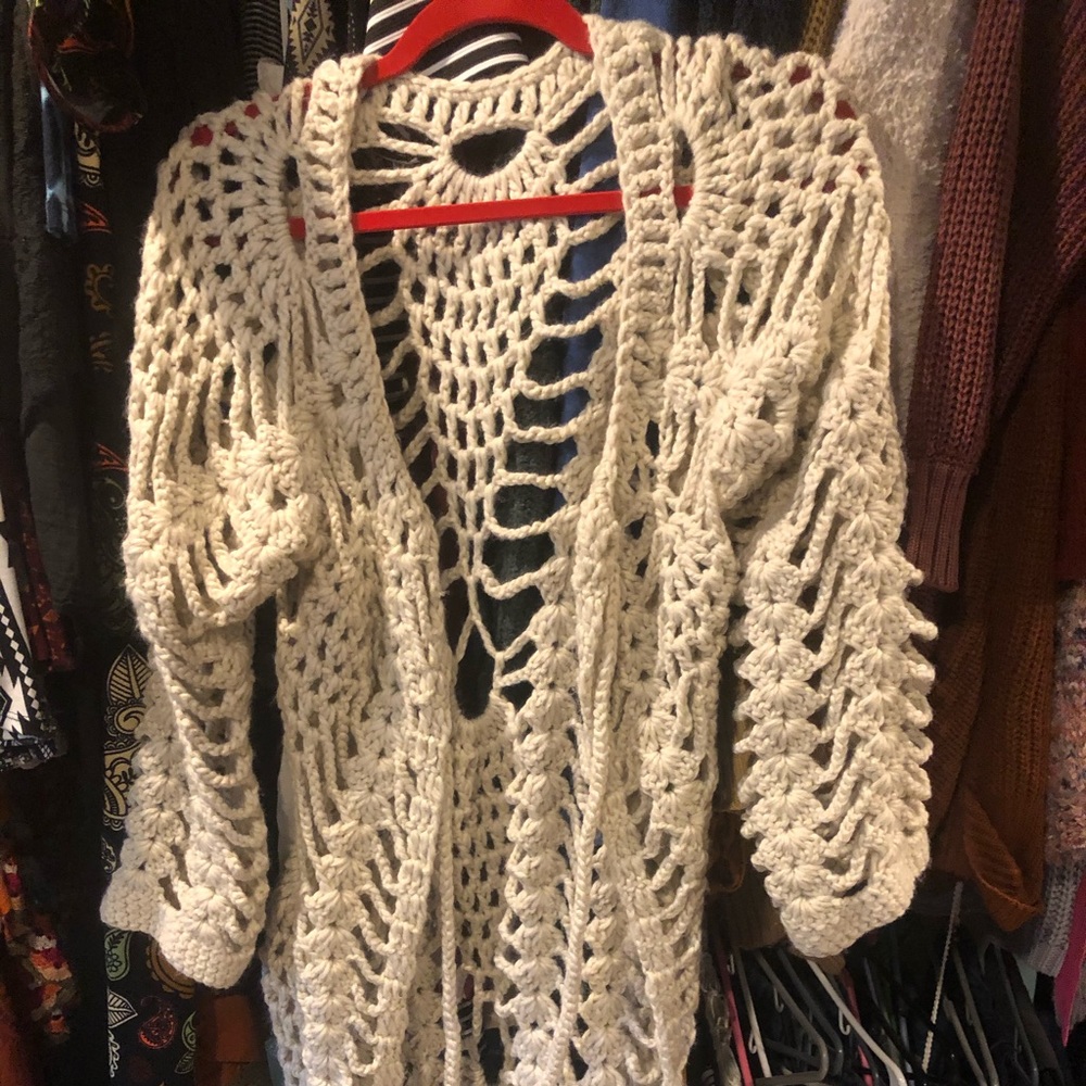 Crochet cardigan